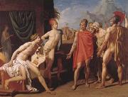 Jean Auguste Dominique Ingres Achilles Receives the Envoys of Agamemnon (mk04) china oil painting reproduction